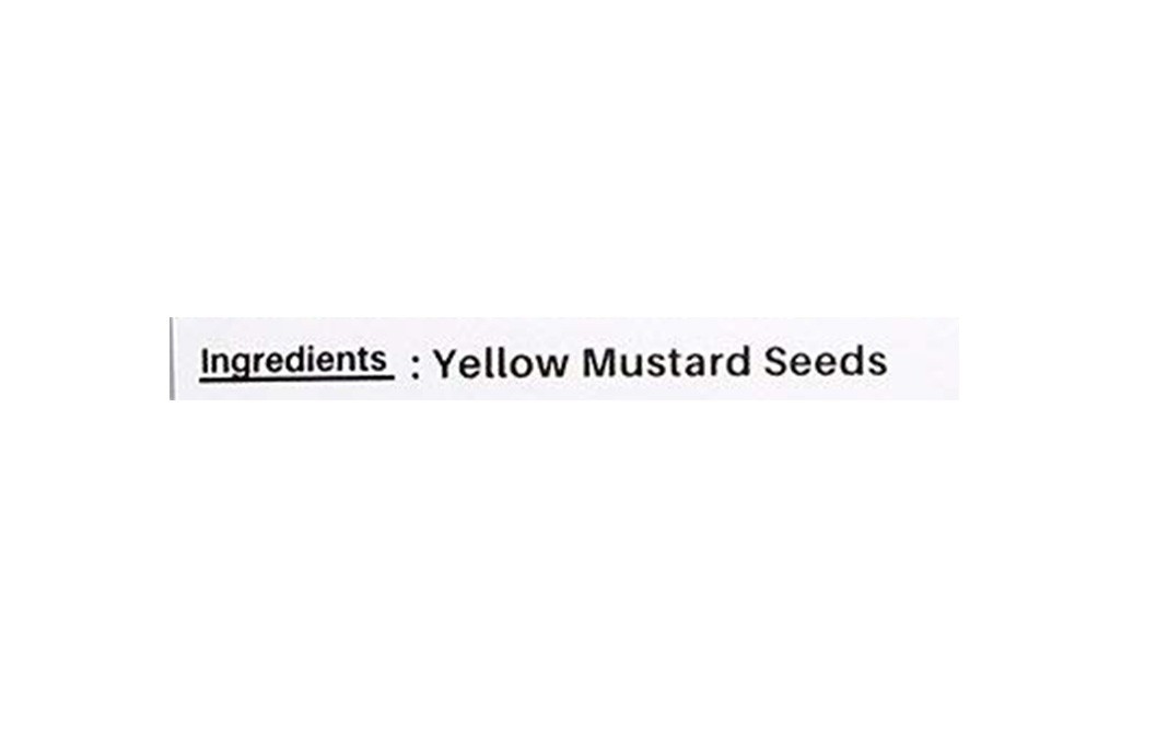 Nurture Tree Peeli Sarson, Big Mustard Seeds (Yellow)   Pack  100 grams